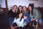 Aspen: Carrie, Melissa, Kelly, Johnna, Dina, and Bear (w/toy)